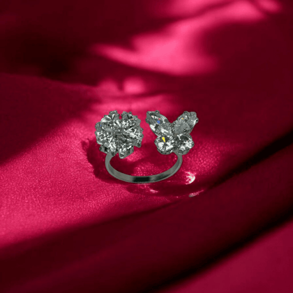 Celestial Butterfly Embrace Ring Celestial Butterfly Embrace Ring