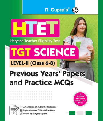 HTET (TGT- Science) Previous Years' Papers & Practice MCQs (Level-2)