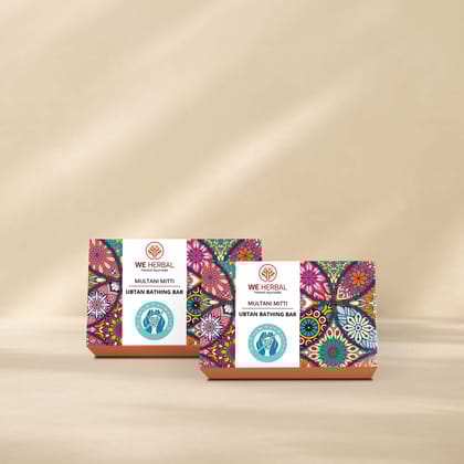 Zero Chemical Ubtan Bathing Bar-Pack of 2 / in