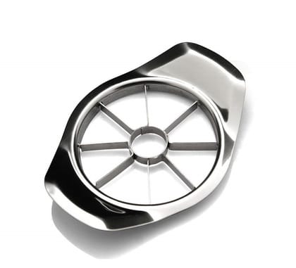 VillWin Apple Cutter and Slicer Stainless Steel with 8 Blades Fruit Slicer Kitchen Accessories Ultra-Sharp, Fruit Cutter (Pack of 1) (Multicolor)