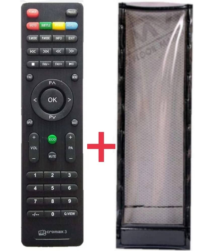 SUGNESH C-22 New TvR-54  RC TV Remote Compatible with Micromax Smart led/lcd