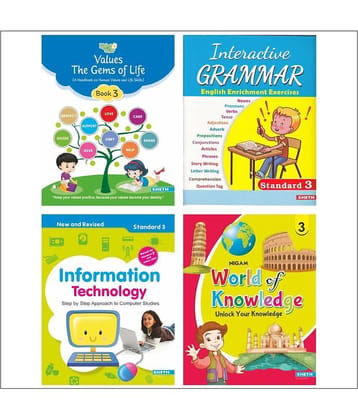 Self Enhancement Workbooks for Students Grade 3 Combo Book Set (Set of 4)