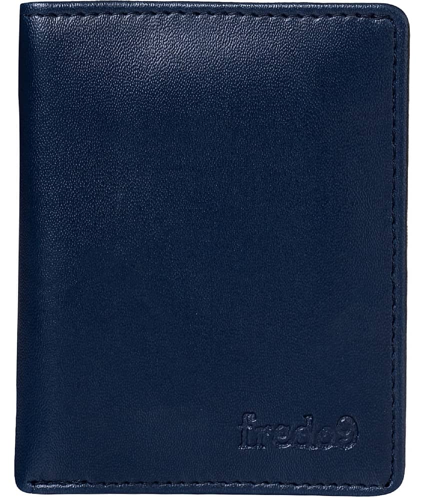 HIDEFLIX Blue PU Men's Regular Wallet ( Pack of 1 )