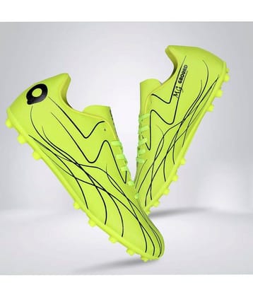 Aivin Trend Multi Ground Green Football Shoes