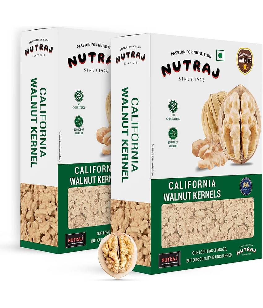 Nutraj California Walnut Kernels (Akhort Giri) Walnuts (2 x 250 g)
