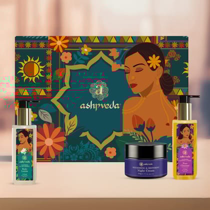 Ashpveda Nourishing Night IIFA Gift Box Skincare Combo