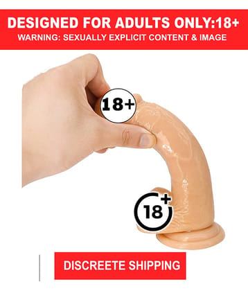 6 Inch Realistic 100% Skin Feel Dildo With Suction Cup Sex Toy For Women