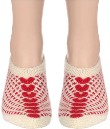 KC Store - Red Woollen Women's Leg Warmer ( Pack of 1 )