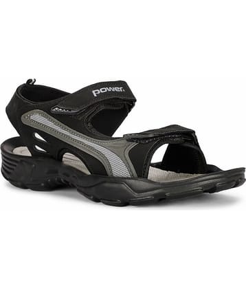 Power - Black Men's Floater Sandals