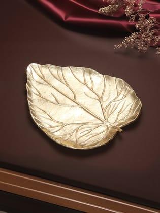 Serene Leaf Platter