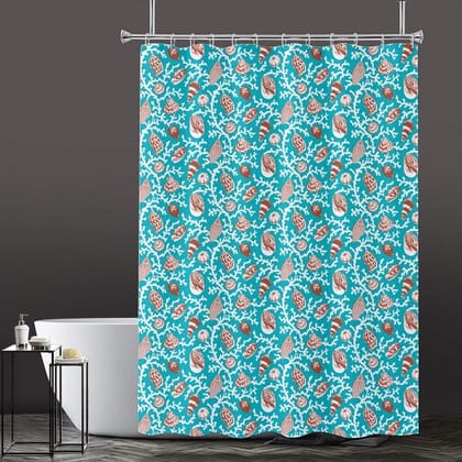 Lushomes Bathroom Shower Curtain with 12 Hooks and 12 Eyelets, Printed Dessert Desginer Bathtub Curtain, Non-PVC, Water-repellent bathroom Accessories, Blue, 6 Ft H x 6.5 FT W (72x80 Inch, Single Pc) Lushomes Bathroom Shower Curtain with 12 Hooks and 12 Eyelets, Printed Dessert Desginer Bathtub Curtain, Non-PVC, Water-repellent bathroom Accessories, Blue, 6 Ft H x 6.5 FT W (72x80 Inch, Single Pc)
