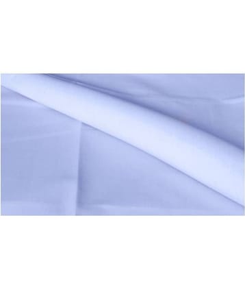 Makhanchor Blue 100 Percent Cotton Unstitched Shirt pc Single