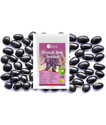 ORAYA 100% Pure Multani(Mitti) Powder And Kaunch Beej Powder Face Pack 200 gm Pack of 2