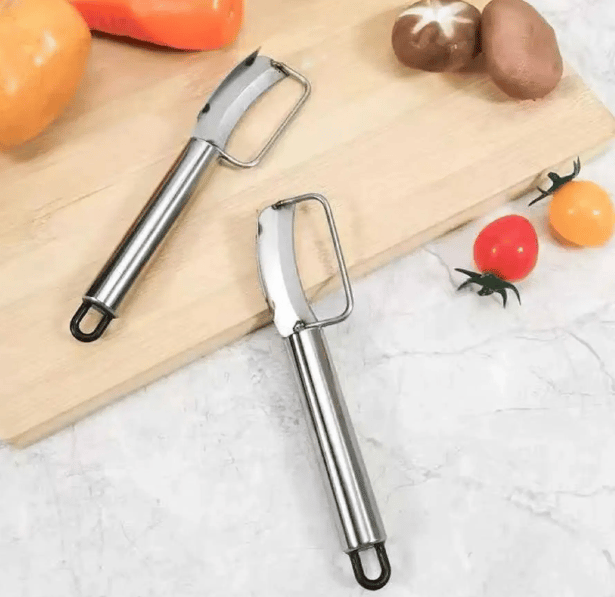 Stainless Steel Vegetable Knife and Peeler Set - Ergonomic Kitchen Tools for Efficient Food Preparation
