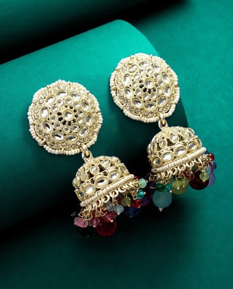 Morison Golden Infinity Loop Earrings Eternal Elegance