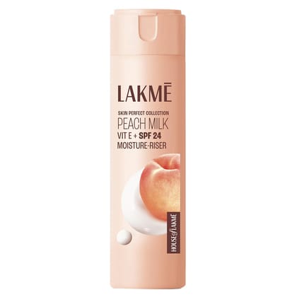 Lakme Peach Ceramide Moisturizer with SPF 24| For Dry Skin, Normal Skin & Sensitive Skin 60ml