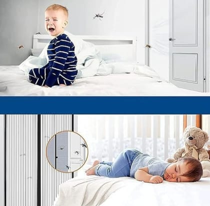 🦟 Mosquito Magnetic Mesh मच्छरों से छुटकारा, 💤 अब मच्छर रहेंगे बाहर, सुकून रहेगा अंदर!
