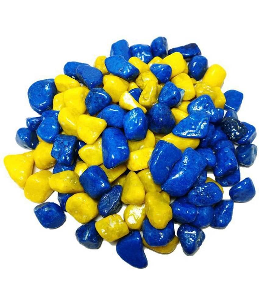 Somil Multicolor Pabbles/Stone For Garden, Plants, Aquarium & Home Decor Wt. 450g