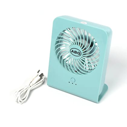 Portable Desk Fan  Table Fan with Strong Airflow (Battery Not Included)
