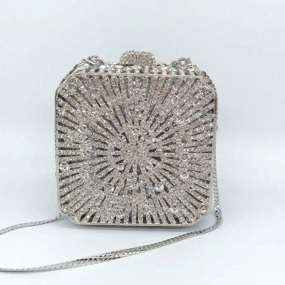 Professional supplier designer clutches famous brands handbags for women luxury square clutch evening bags