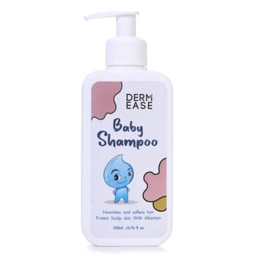 Dermease Baby Shampoo with Aloe Vera for Gentle Care
