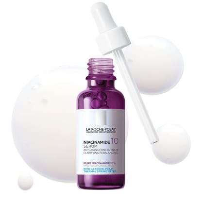 La Roche-Posay La Roche Posay Niacinamide 10 Face Serum, Brightening And Anti-Aging Facial Serum With 10% Niacinamide, Reduces The Look Of Dark Spots, Discoloration, And Uneven Skin Tone La Roche-Posay La Roche Posay Niacinamide 10 Face Serum, Brightenin