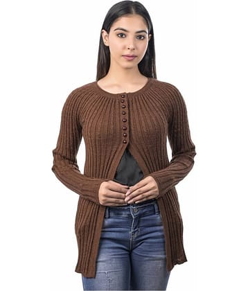 Varenyam Acrylic Shrugs - Brown