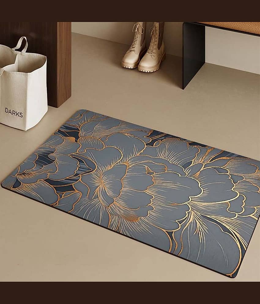 mahek accessories Anti-skid Rubber Bath Mat 40x60 cm ( Pack of 1 ) - Multi