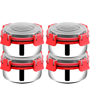 BOWLMAN - Steel Blue Food Container ( Set of 4 - 350mL each )