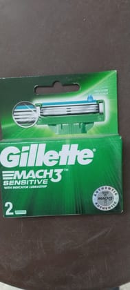 Gillette mach 3 sensitive with indicator lubrastrip