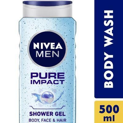 Nivea Men Pure Impact Shower Gel - 500 Ml