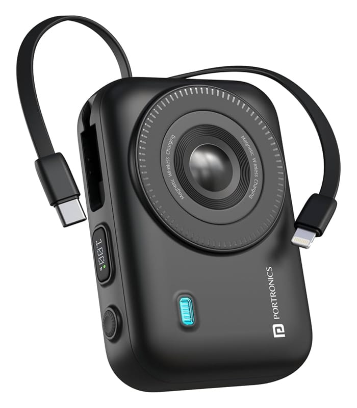 Portronics Power Shutter 20K 20000 mah powerbank colour may vary