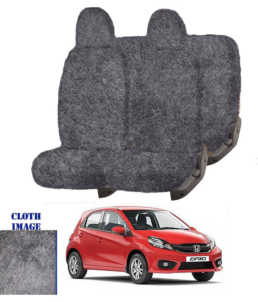 Honda Brio Grey 5 Seater Car Seat Cover