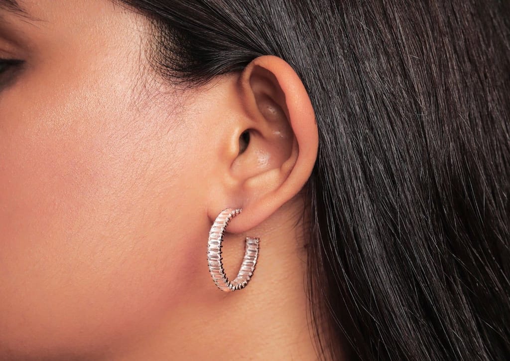 Luminous Hoop Earrings