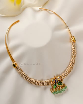 Gold Polish Silver Hasli CHN1773