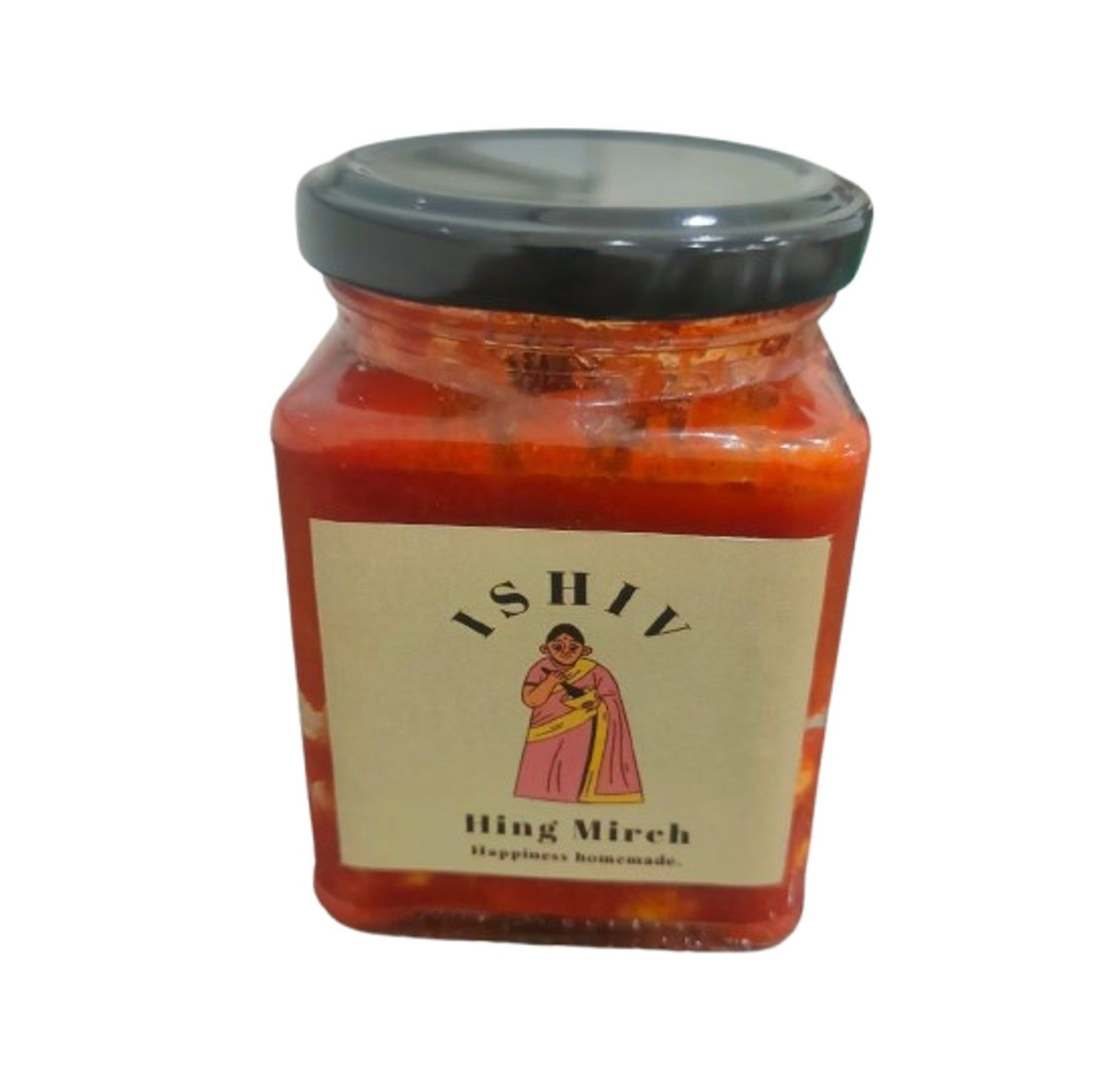 Ishiv Homemade Hing Mirch Pickle, 250 g