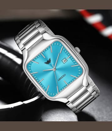 Abrexo Silver Stainless Steel Analog Men's Watch