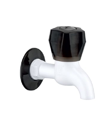Kolab Black Bib Tap Long body with Flange