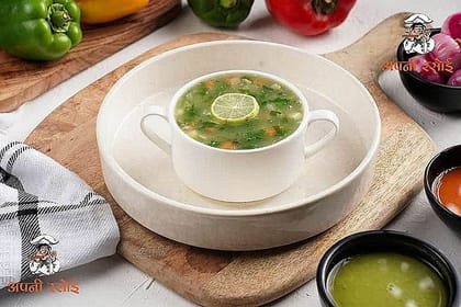 Veg lemon coriander soup