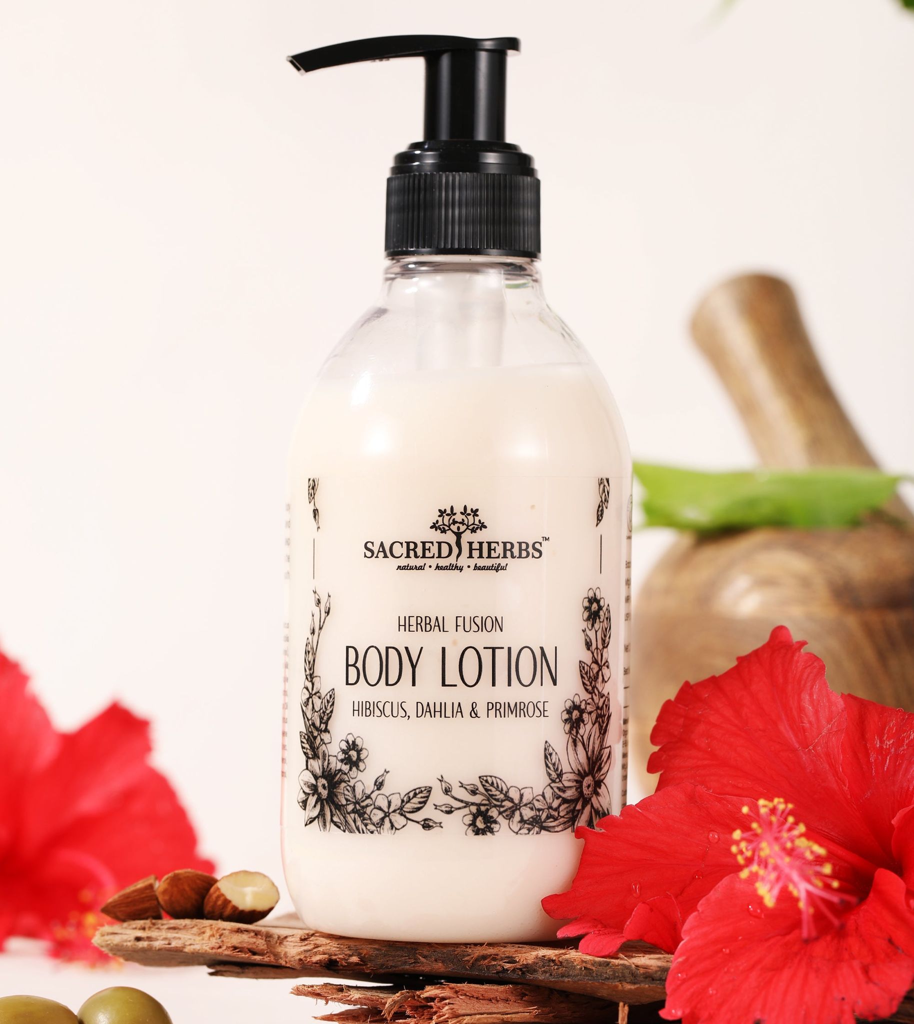 Herbal Fusion Body Lotion Hibiscus, Dahlia & Primrose