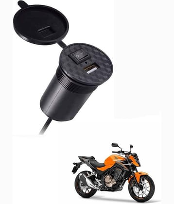 Honda All Bike Model Black USB  Bike Charger