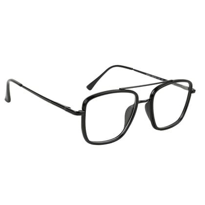 TERRY & CO Zero Power Blue Cut Eyeglasses | Metal Frame | Medium Size | Anti-Reflective, UV Protection, Lightweight | Spring Hinges | Unisex