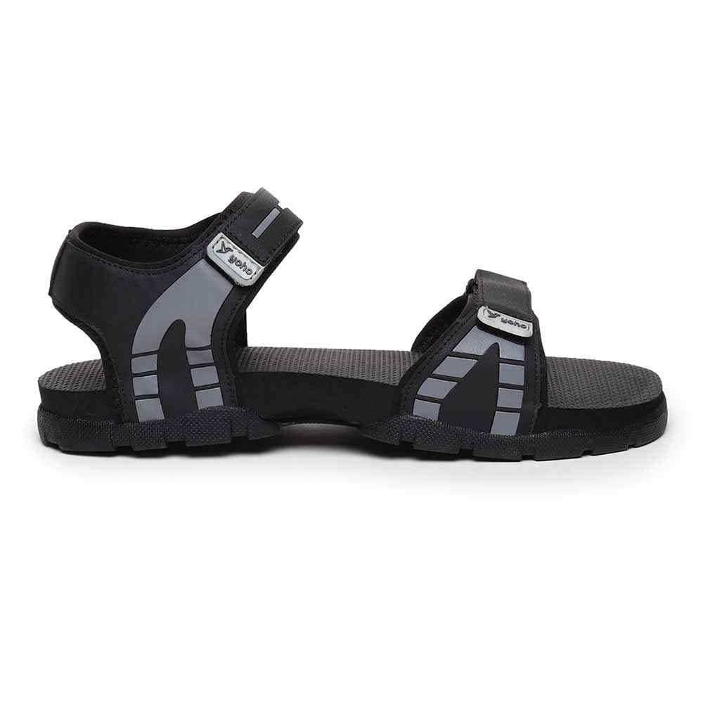TrailMark Men Sandals 003-Classic Black / 6