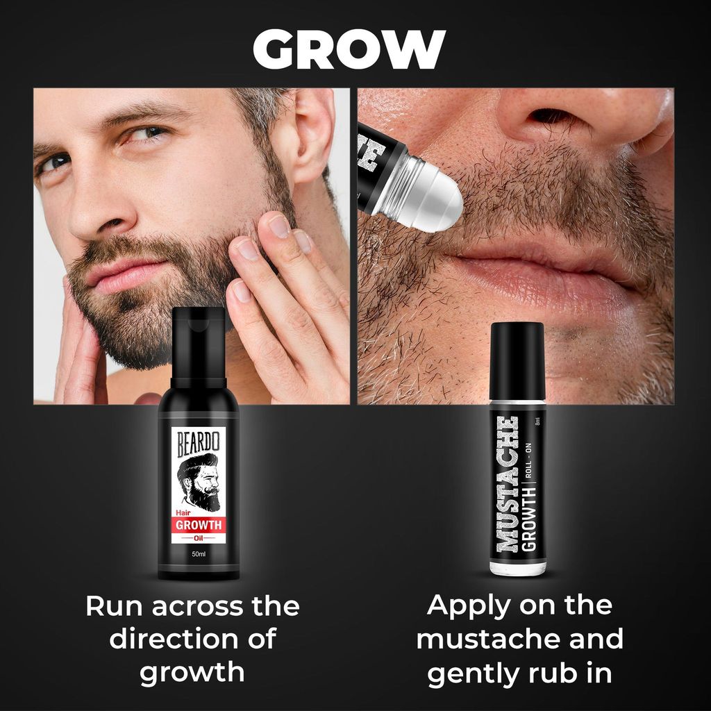 Beardo Beard Growth Combo