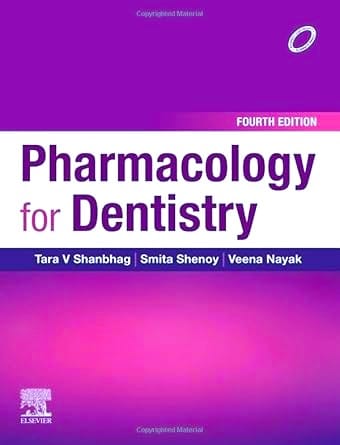 Pharmacology for Dentistry, 4ed