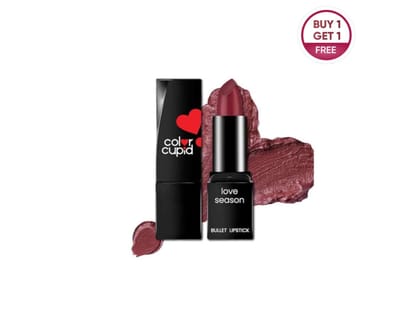 BUY 1 GET 1 - Color Cupid Love Season Velvety Bullet Lipstick - Autumn Mocha - 4.1 g
