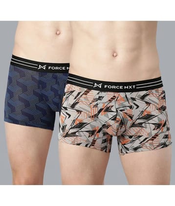 Force NXT Pack of 2 Modal Trunks For Men's ( Multicolor )