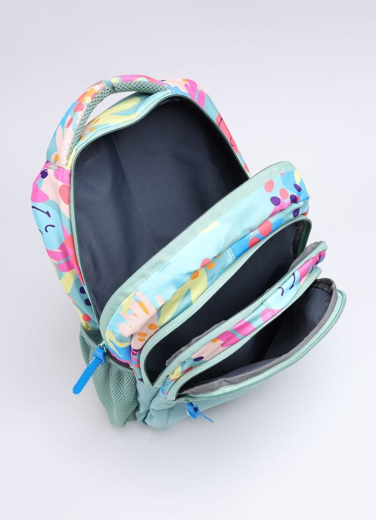 PB Pearlbags Polyester Water Resistant Casual Backpack With Pencil Pouch For School For Boys and Girls