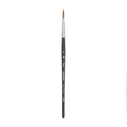 Princeton Aqua Elite Synthetic Kolinsky Brush 4850 Series For Watercolour Paintings-ROUND / 4 / 4850R