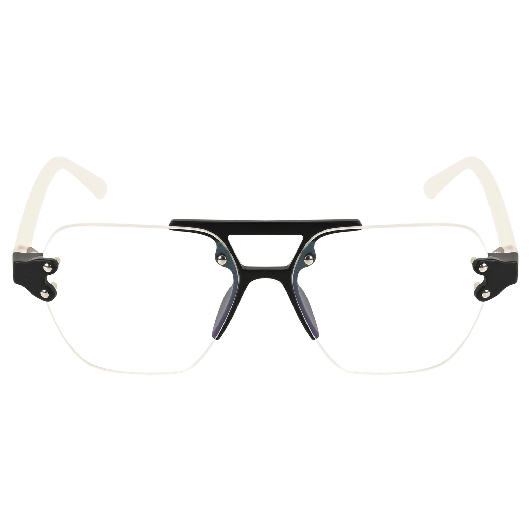 TERRY & CO | Zero Power Blue Cut Eyeglasses | Anti-Glare, UV Protection, Lightweight | For Gaming & Computer Use | Unisex | BLACK